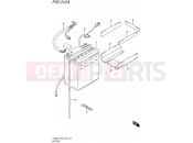 SUZUKI LS650 L5 (2015) Savage (E03,E28,E33) 310A - BATTERY