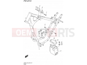 SUZUKI LS650 L5 (2015) Savage (E03,E28,E33) 401A - FRAME
