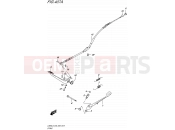 SUZUKI LS650 L5 (2015) Savage (E03,E28,E33) 407A - STAND