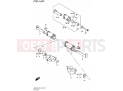 SUZUKI LS650 L5 (2015) Savage (E03,E28,E33) 415A - FOOTREST