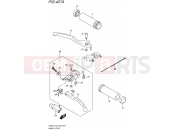 SUZUKI LS650 L5 (2015) Savage (E03,E28,E33) 467A - HANDLE LEVER