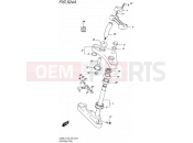SUZUKI LS650 L5 (2015) Savage (E03,E28,E33) 524A - STEERING STEM