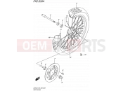 SUZUKI LS650 L5 (2015) Savage (E03,E28,E33) 530A - FRONT WHEEL