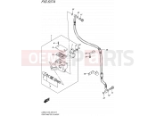 SUZUKI LS650 L5 (2015) Savage (E03,E28,E33) 537A - FRONT MASTER CYLINDER