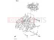 SUZUKI PE175 E (1984) 2 - CRANKCASE