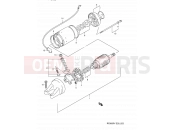 SUZUKI RF900R R (1994) (E03,E28,E33) 23 - STARTING MOTOR