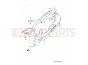 SUZUKI RF900R R (1994) (E03,E28,E33) 39 - FRAME COVER (MODEL R)