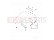 SUZUKI RF900R R (1994) (E03,E28,E33) 40 - FRONT FENDER