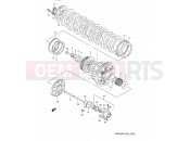 SUZUKI RF900RZ S (1995) (E03,E28,E33) 20A - CLUTCH (MODEL S/T/V)