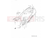SUZUKI RF900RZ S (1995) (E03,E28,E33) 39A - FRAME COVER (MODEL S)