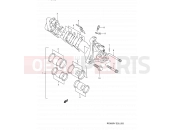 SUZUKI RF900RZ S (1995) (E03,E28,E33) 53 - FRONT CALIPERS