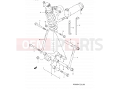 58 - REAR CUSHION LEVER - Suzuki RF900R T (1996) (E03,E28,E33)