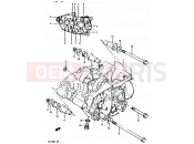 SUZUKI RG125U J (1988) Gamma 2 - CRANKCASE