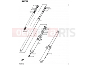 SUZUKI RG125UC H (1987) Gamma 38 - FRONT DAMPER
