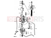 SUZUKI RM125 E (1984) 5 - CARBURETOR