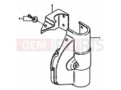 SUZUKI RM125 E (1984) 46 - PANEL COVER (OPTIONAL) MODEL E