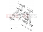 SUZUKI RM250 D (1983) 41 - CUSHION LEVER MODEL D