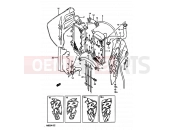 SUZUKI RM250 N (1992) (E02,E04,E24) 9A - RADIATOR (MODEL M/N)