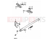SUZUKI RM250 N (1992) (E02,E04,E24) 17 - STAND-FOOTREST
