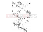 SUZUKI RM250 V (1997) (E02,E04,E24) 2A - EXHAUST VALVE (MODEL V)