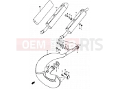 SUZUKI RM250 V (1997) (E02,E04,E24) 8 - MUFFLER