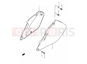 SUZUKI RM250 V (1997) (E02,E04,E24) 21 - FRAME COVER