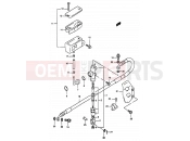 SUZUKI RM250 V (1997) (E02,E04,E24) 38 - REAR MASTER CYLINDER