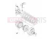 SUZUKI RM250 M (1991) (E03,E28,E33) 10A - CLUTCH (MODEL N)