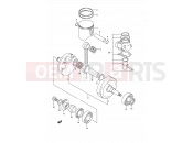 SUZUKI RM250 R (1994) (E03,E28,E33) 5A - CRANKSHAFT (MODEL R/S)