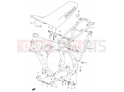 SUZUKI RM250 R (1994) (E03,E28,E33) 16A - FRAME - SEAT (MODEL R/S)