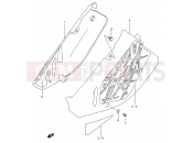 SUZUKI RM250 R (1994) (E03,E28,E33) 20 - FRAME COVER