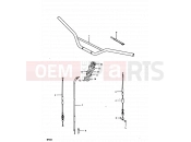 SUZUKI RM50 X (1999) 33 - HANDLEBAR - CONTROL CABLE