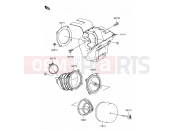 SUZUKI RM65 K3 (2003) (E03) 2 - AIR CLEANER