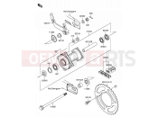 SUZUKI RM65 K3 (2003) (E03) 25 - REAR HUB