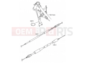 SUZUKI RM65 K3 (2003) (E03) 36 - CABLE
