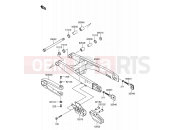 SUZUKI RM65 K4 (2004) (E03) 18 - SWINGARM