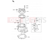 SUZUKI RM65 K5 (2005) (E24) 1 - CYLINDER HEAD/CYLINDER
