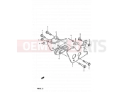 SUZUKI RM80X E (1984) 36 - CHAIN GUIDE (MODEL E)