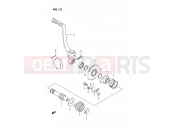 SUZUKI RM80X P (1993) 13 - KICK STARTER