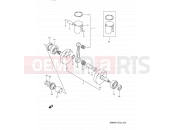 5 - CRANKSHAFT - Suzuki RM80X X (1999)