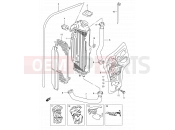 9 - RADIATOR - Suzuki RM80X X (1999)