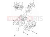 3 - CRANKCASE - Suzuki RM80X Y (2000)