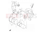 31 - FRONT CALIPER - Suzuki RM80X Y (2000)