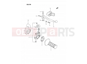 SUZUKI RM80 H (1987) (E01) 26 - RIGHT HANDLE SWITCH (MODEL G/H)
