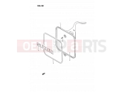 SUZUKI RM80 K (1989) (E24) 38 - FRONT NUMBER PLATE