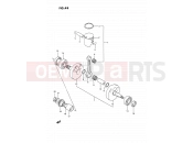 SUZUKI RM80 L (1990) (E24) 4B - CRANKSHAFT (MODEL L)