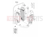 SUZUKI RM80 S (1995) (E24) 8A - RADIATOR (MODEL R/S)