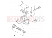 SUZUKI RM80 J (1988) (E03,E28,E33) 32 - FRONT MASTER CYLINDER (MODEL G/H/J)