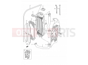 SUZUKI RM80 S (1995) (E03,E28,E33) 9A - RADIATOR (MODEL R/S)