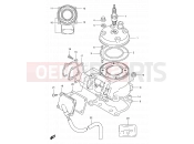 1 - CYLINDER - Suzuki RM80 T (1996) (E24)
